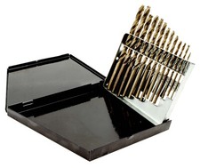 20pc Wire Gauge Cobalt Drill Set, Jobber Length, 135° SP, USA Made