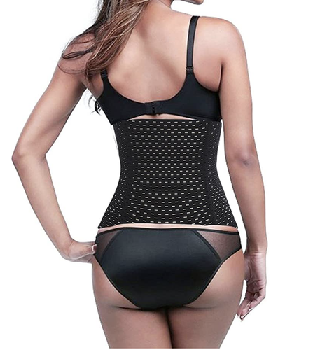 TINGSU Women's Tummy Slimming Shapewear Breathable Girdle Waist Training Cincher - Picture 6 of 9