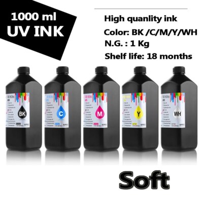  UV ink For Epson DX5 DX6 DX7 DX9 DX10 XP600 TX800 WF5110 WF7610 L800 L805 1390