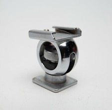 Metal Flash 2-Axis Swivel Rotate Ball Head Bracket Holder Shoe w/Tripod Socket