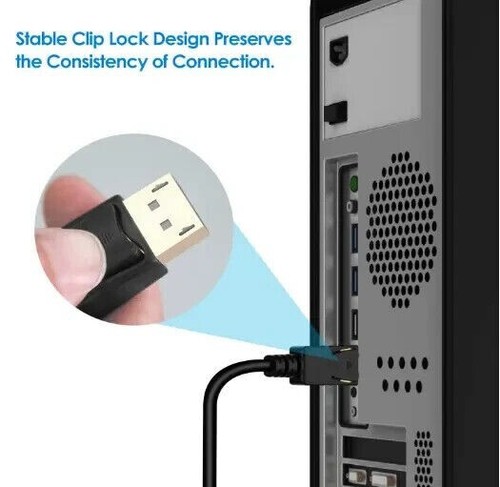 DisplayPort auf HDMI Kabel 1,8 Meter Einwegübertragung DP to HDMI Cable - Afbeelding 8 van 9