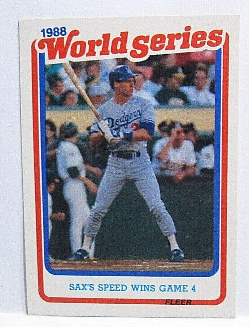 スポーツ選手 1988 BASEBALL CARD No.22 スポーツ選手 1988