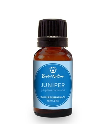 Best Of Nature Juniper 100% Pure Essential Oil - .5 Oz (15ml)