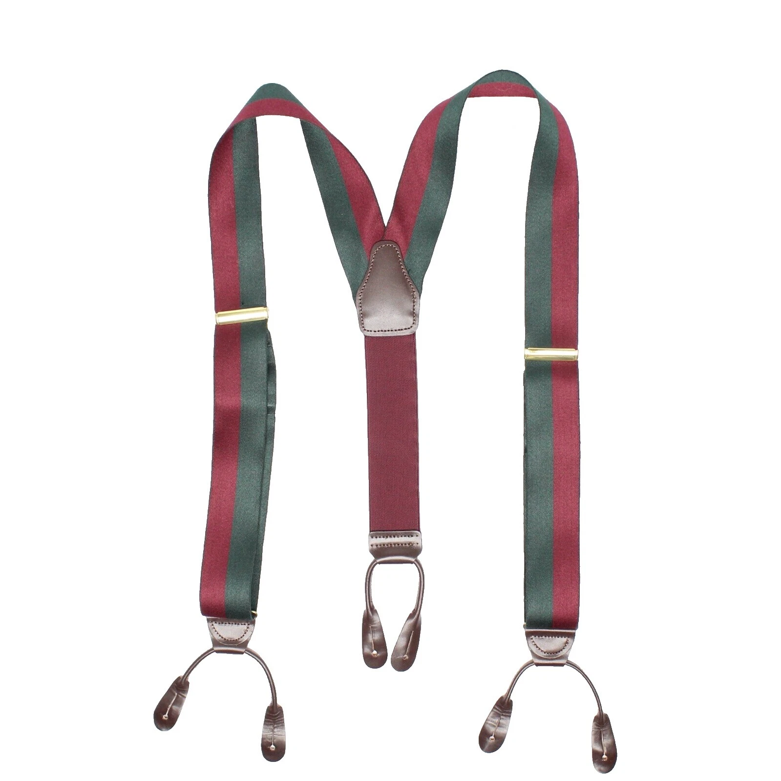 Tirantes de Botón multicolor para hombres