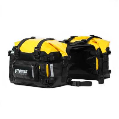 Dirtsack Frogman V2 gelb wasserdichte weiche Packtaschen Adventure TET