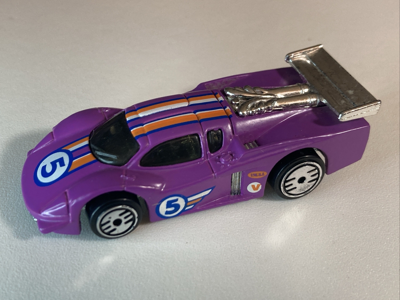HOT WHEELS GT RACER ORIGINAL 1989 FIRST EDITION ULTRA HOT PURPLE NICE