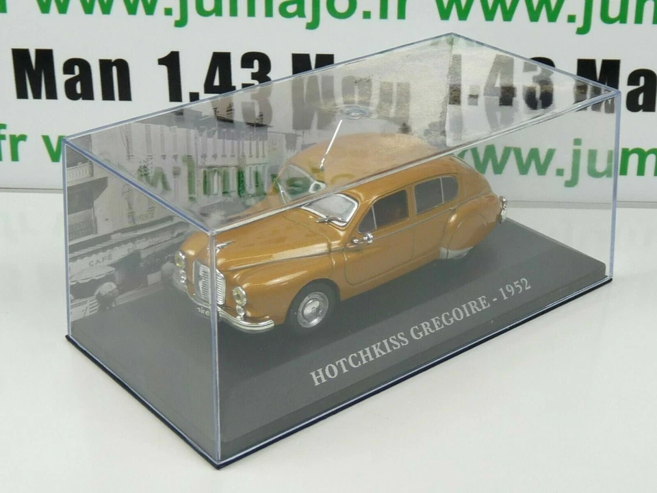 AUT24 Voiture 1/43 IXO altaya Voitures d'autrefois HOTCHKISS Gregoire 1952 - Photo 4/4