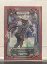 Chau Smith-Wade 2024 Panini Prizm Draft Picks - Red Ice Prizm #188 (RC)
