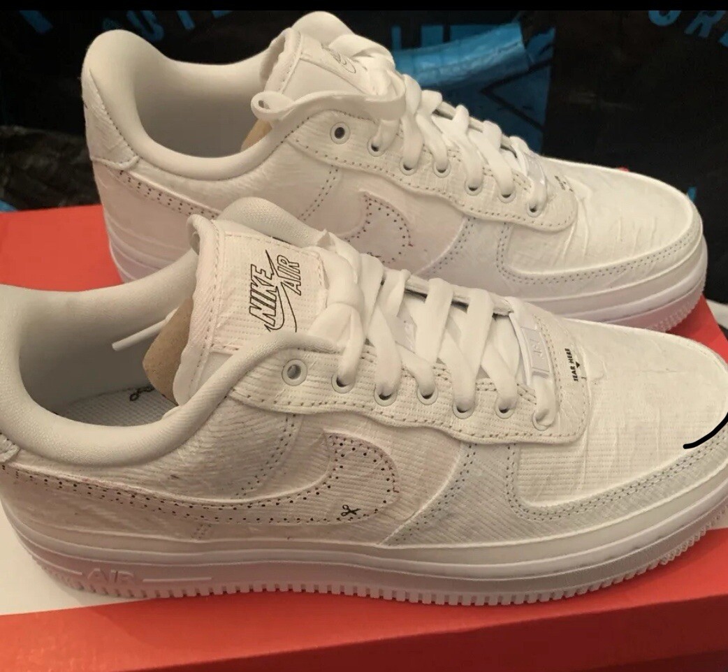 White Sail Tear Air Force Nike Air Force Low LX Tear Away Sail