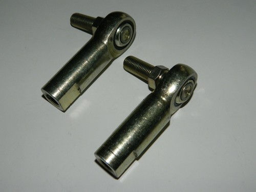 NEW PAIR (2) FK NJFL6Y Female 7/8" Stud 3/8"-24 Fine Thread Rod End Heim Joints - Picture 2 of 5