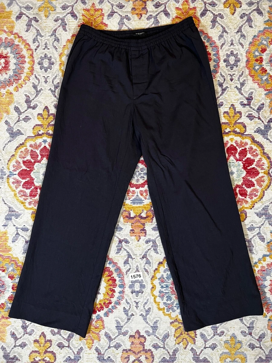 Costume National Homme Mens Pants Vintage Wool Blend Elastic30x28 Euro 54