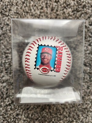 Ken Griffey Jr. Baseball Fotoball Cincinnati Reds Feb. 10, 2000 Ltd. Ed. /5000