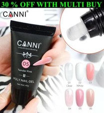 CANNI Poly Gel II Quick Building Natural Nail Extension Gel Camouflage UV / LED