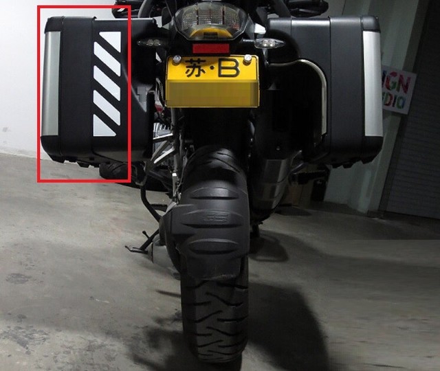 R1200GS Motorrad Side Panniers Reflective Safety Sticker For BMW