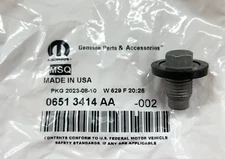 ENGINE OIL DRAIN PLUG JEEP DODGE 96-2024 MOPAR CHRYSLER OEM 6506214AA 6513414AA