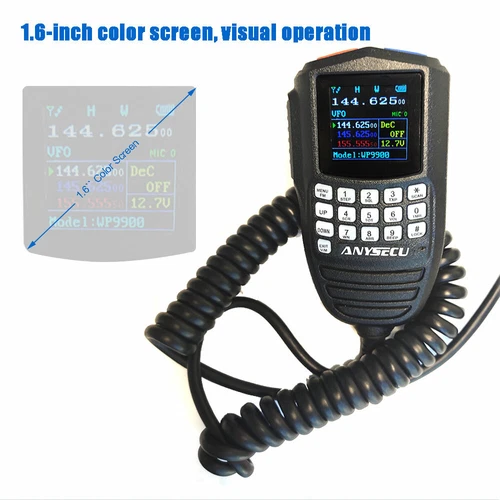 Anyssecu WP-9900 Mini Radio Móvil 200 Canales VHF UHF Doble Banda Coche Radioaficionado - Imagen 7 de 11