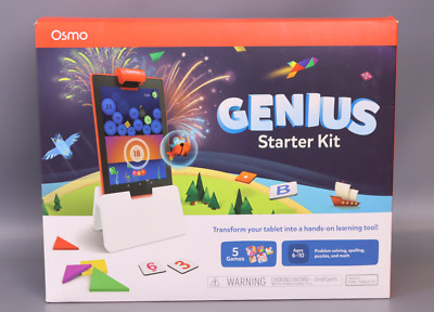 Osmo Genius Starter Kit for Fire Tablet-5 Educational Learning Games  Ages 6-10