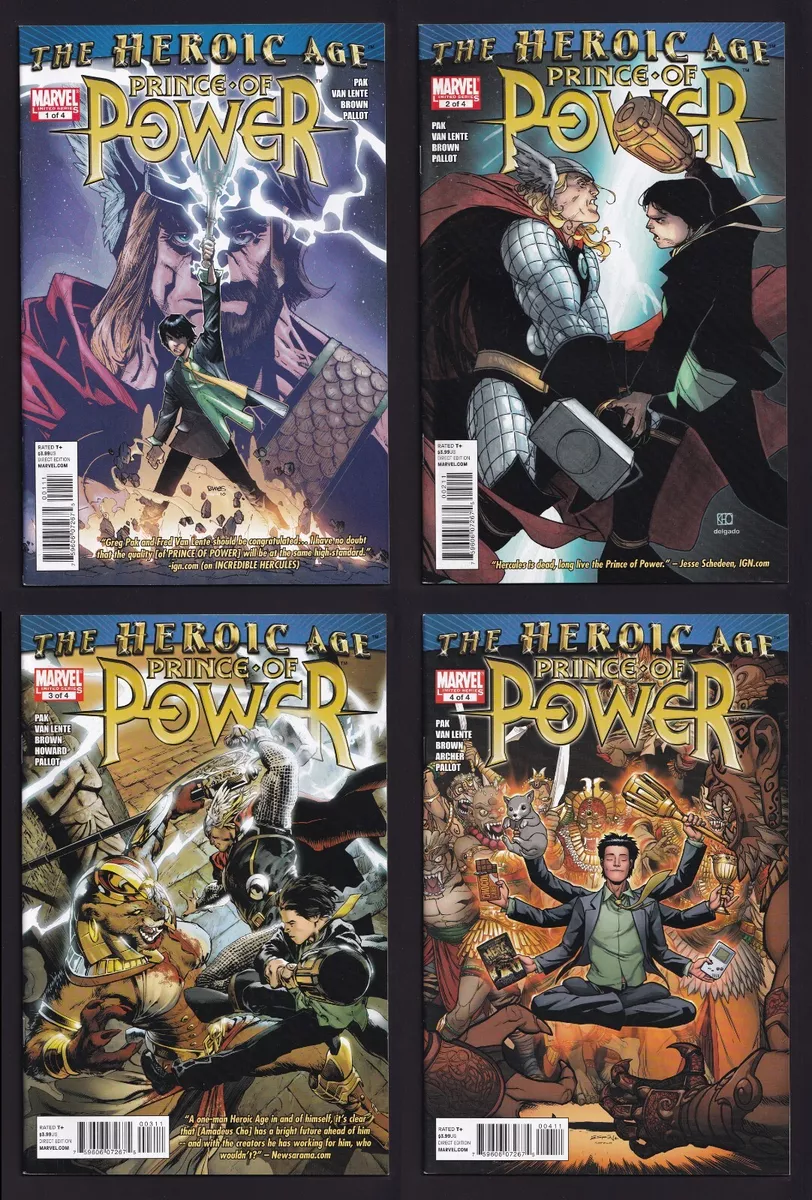 Heroic Age: Prince of Power (2010), Comic Series