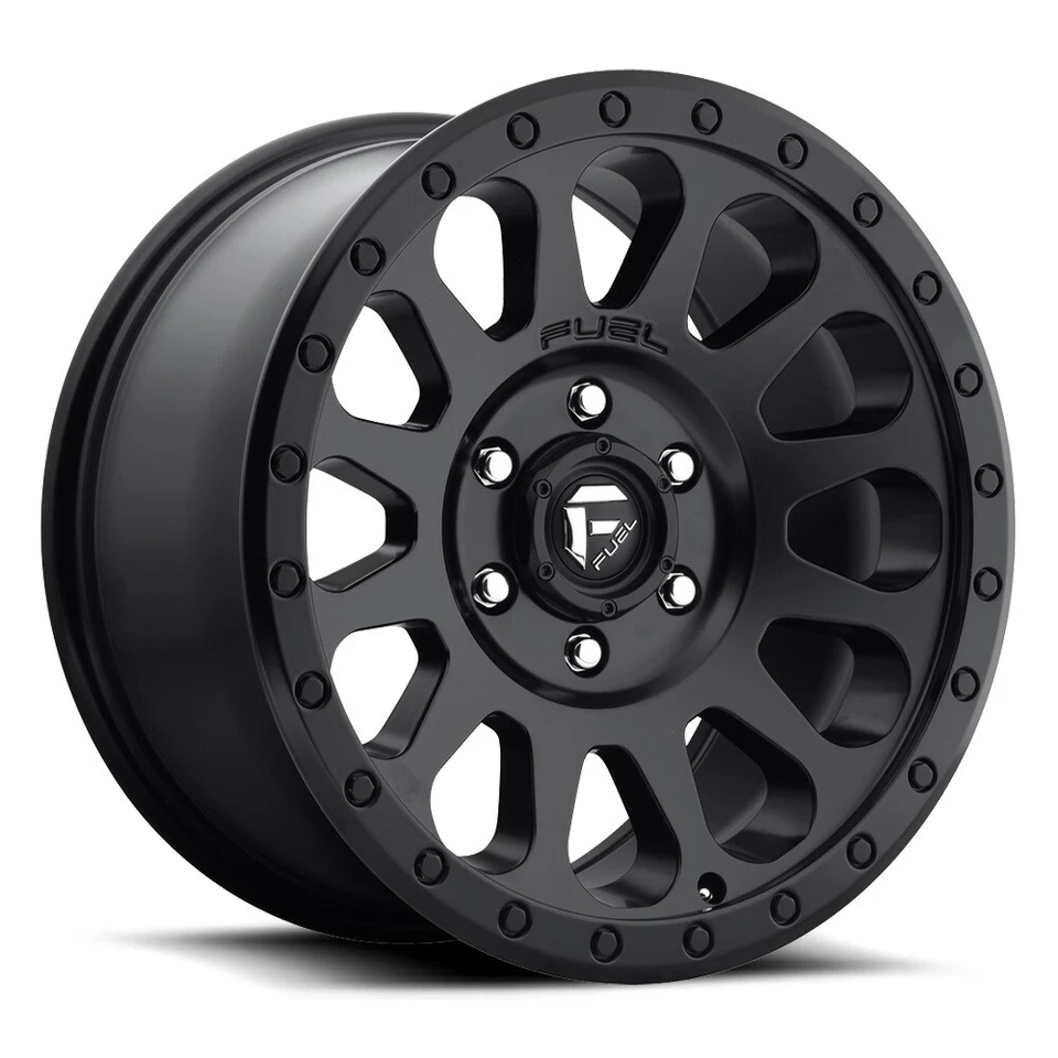 20" FUEL VECTOR D579 WHEELS RIMS 20X9 6X139.7 6X5.5 MATTE BLACK OFF D57920908357 Foto 4 de 4