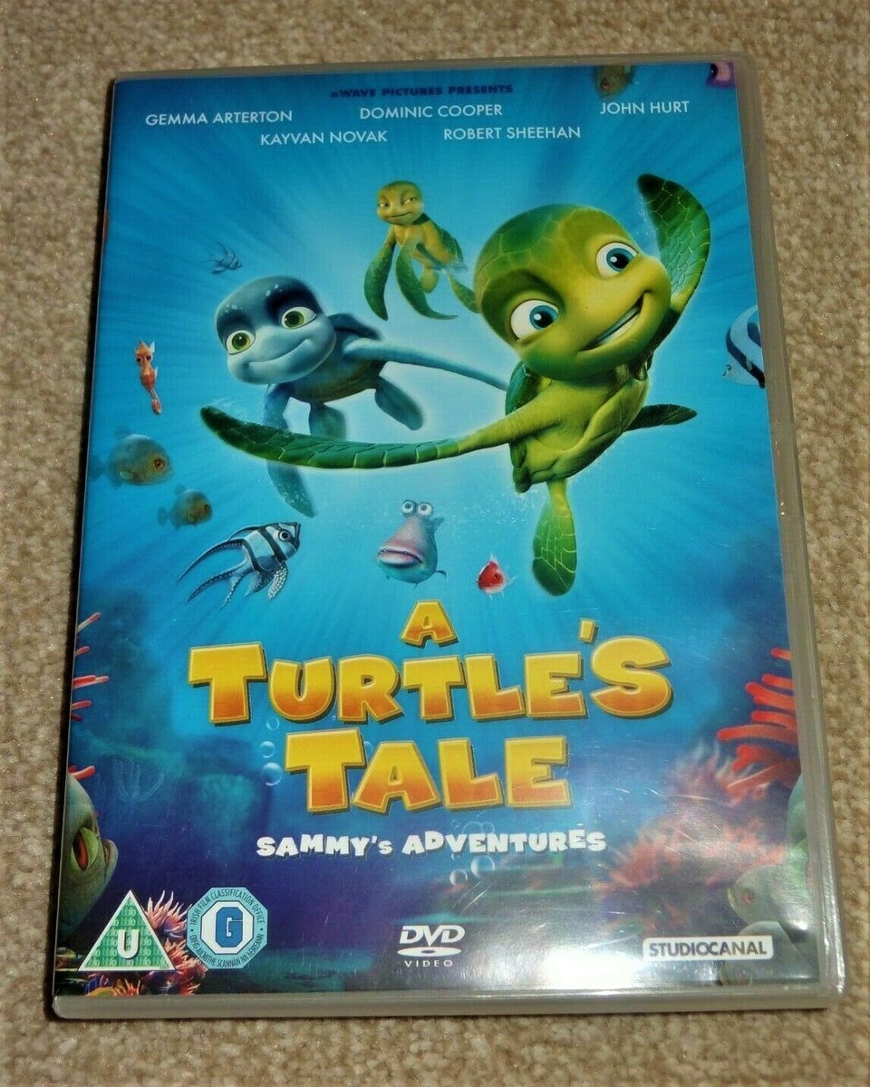 A TURTLE'S TALE Sammy's Adventure DVD 2010Gemma
