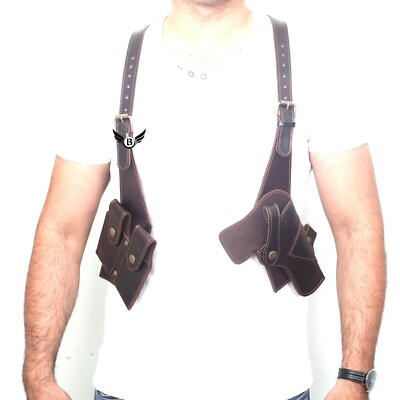 #ad Concealed Holster Cowhide Leather Vertical Right Left amp; Handers Universal Size $39.99