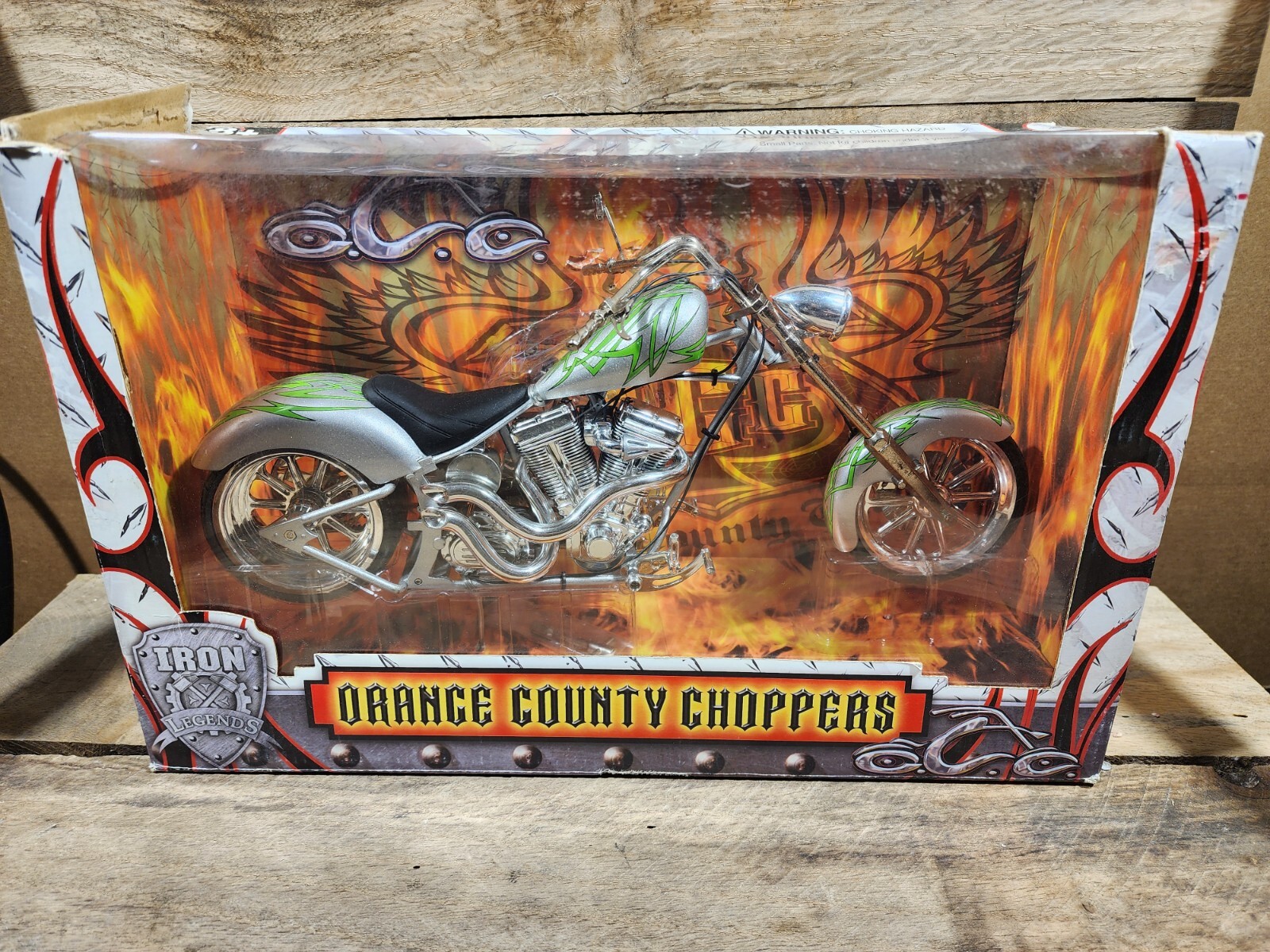Toy Zone Iron Legends Orange County Choppers Motorcycle eBay