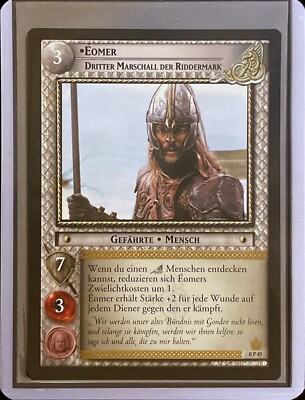 LOTR TCG: Eomer - Third Marshal of Riddermark - German - Promo - 0P45