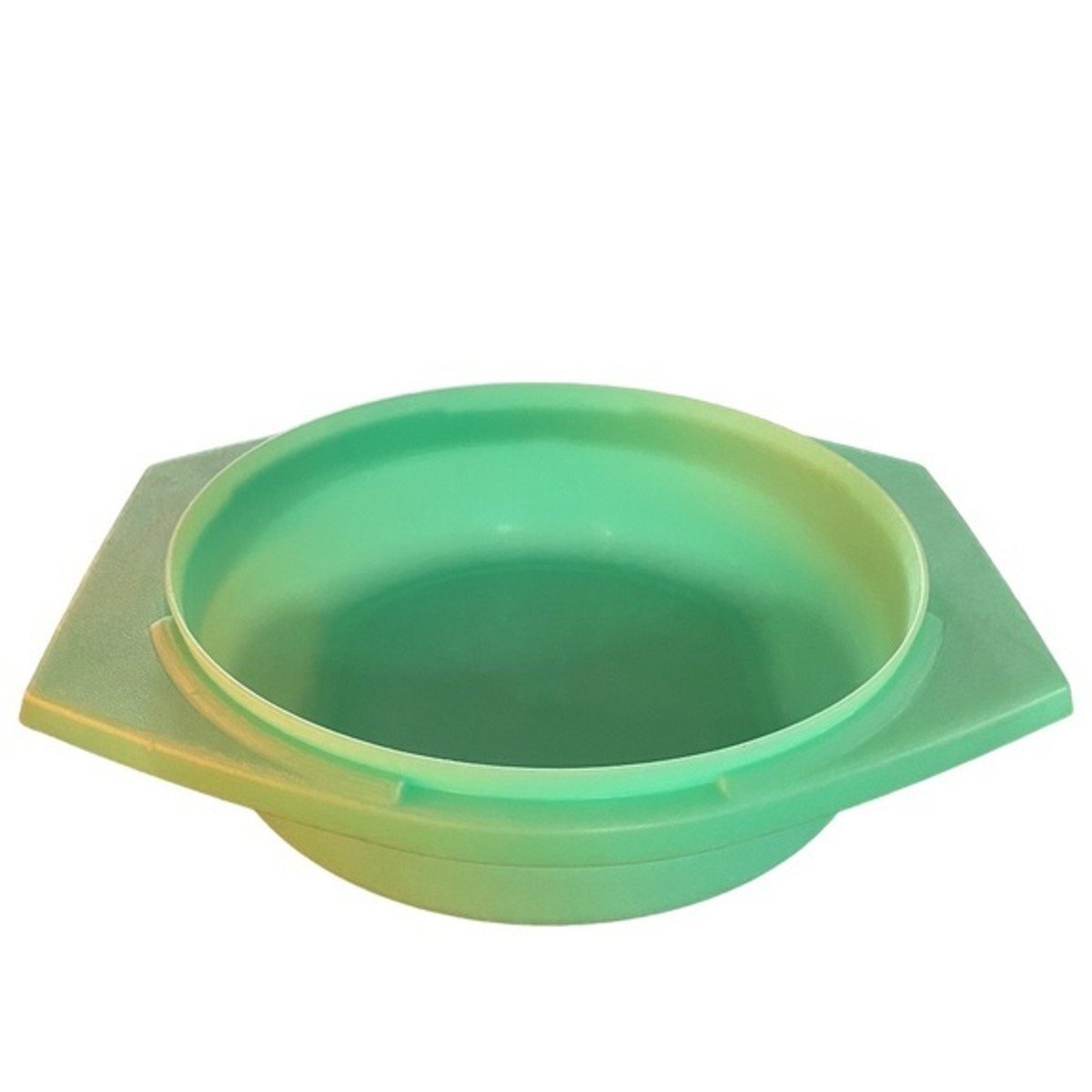 Vintage Tupperware Green Bowl with Handles
