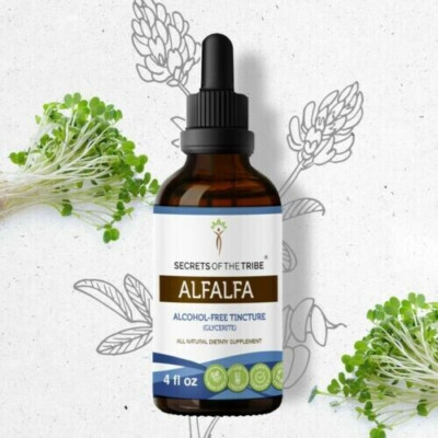 Secrets Of The Tribe Alfalfa Tincture Alcohol-FREE 