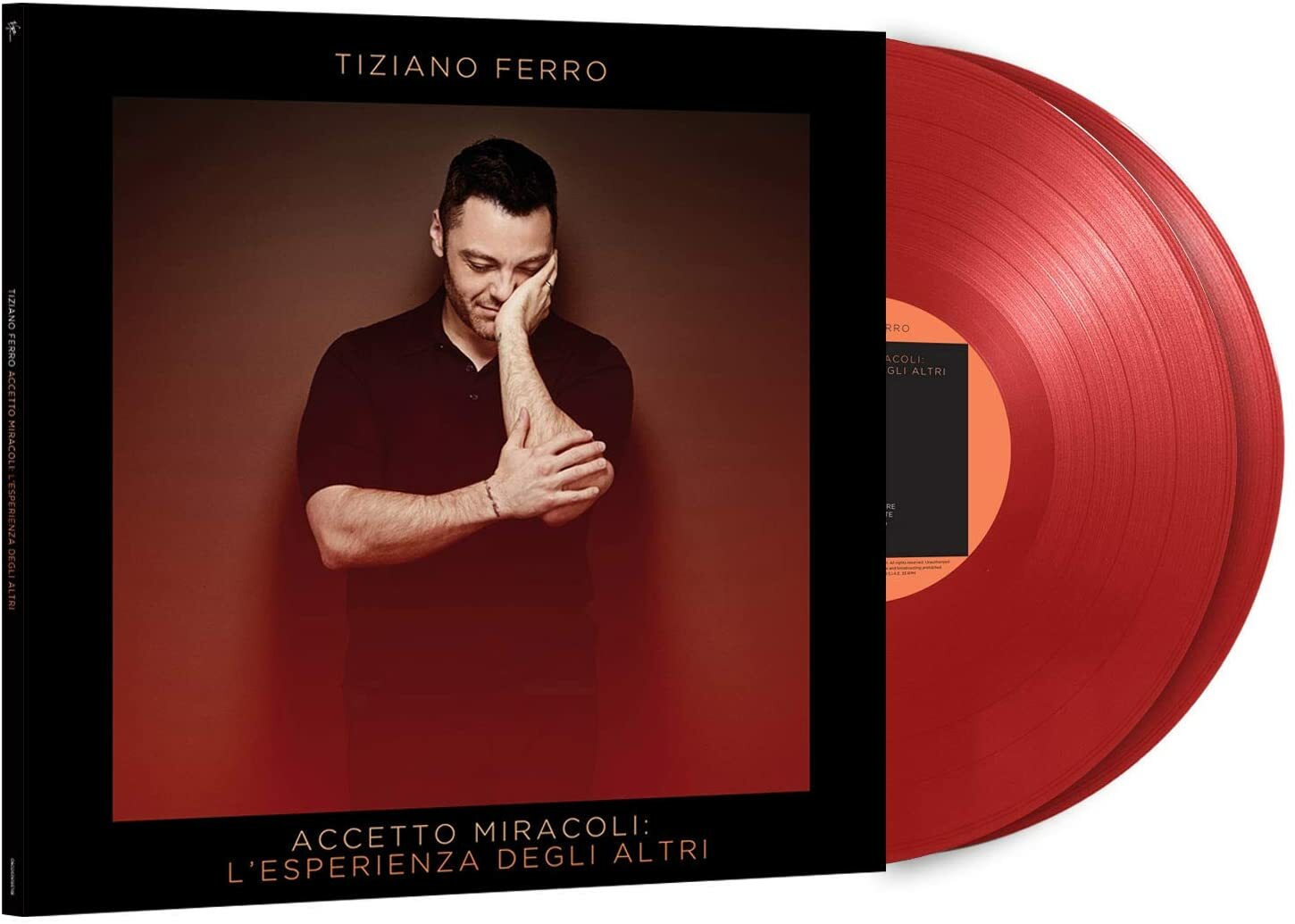 Tiziano Ferro  Accetto Miracoli: L'esperienza… (2 LP, Album, Red Vinyl)