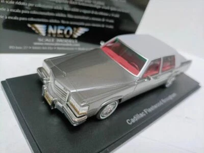 Neo 1/43 Cadillac Fleetwood Brougham Grey 1978 #.43557 | eBay