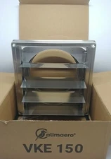 NIB Calimaero VKE 150 Dryer Vent Cover Stainless Steel Exterior Wall 6" (A1)