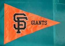 12"x 18" Triangle SF GIANTS safety Flag 4 Offroad JEEP ATV UTV Bike Whip Pole