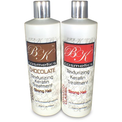 Brazilian Keratin 2 pc Combo Keratin BK (Chocolate + Strong/Fuerte) 16.9 oz