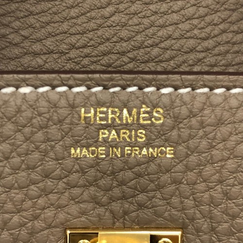 HERMES Birkin 25 W刻 Handbag Japan ookura - Picture 7 of 7