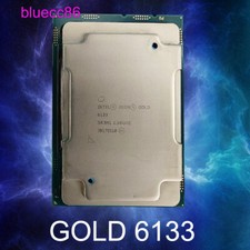 Intel Xeon Gold 6133 2.50GHz SR3M1 20Core 40Threads 150W LGA3647 CPU Process