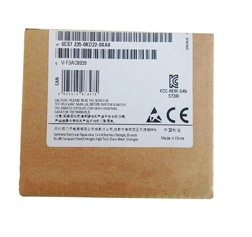 One Siemens 6ES7 235-0KD22-0XA8 Analog Input Module New Fast Shipping - Picture 1 of 2