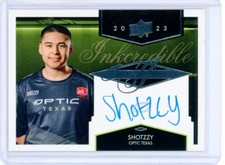 2022-23 Upper Deck Call of Duty League Inkcredibles SHOTZZY Optic Auto Autograph