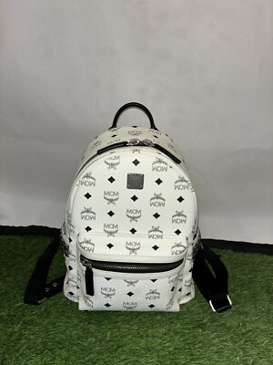 mcm backpack small used once, no wear or tear looks brand new