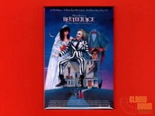 Beetlejuice vintage movie poster art 2x3" fridge/locker magnet
