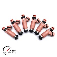 6 1300cc 124lb Fit Denso Kraftstoff Einspritzer für Subaru Sti Mitsubishi Magna