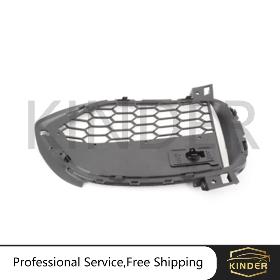 Par de marcos de cubierta de faros antiniebla de parachoques delantero para BMW X5 F15 2012-2015 M Sport Foto 3 de 4