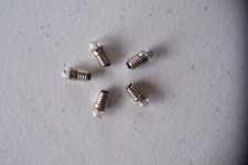 069  K  LGB, G,HO, MIDGET SCREW BASE E5.5 CLEAR 19V BULBS LOT OF 5