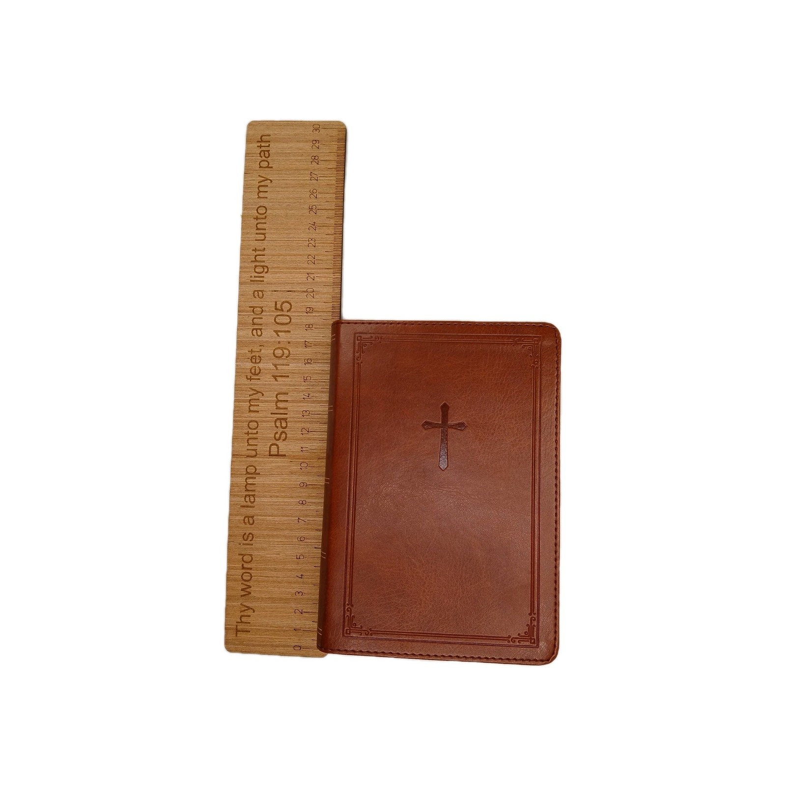 NKJV, End-of-Verse Reference Bible, Compact, Leathersoft, Brown, Red Letter, Co - Image 6