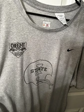 Nike Dri Fit Iowa State Football Cheez It Bowl 2021 Team Issue T-Shirt (3XLT)