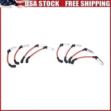 New 8 Spark Plug Wires Kit Fit For 11" 10mm Wires LS/LT/LSX/LQ9 US Stock US