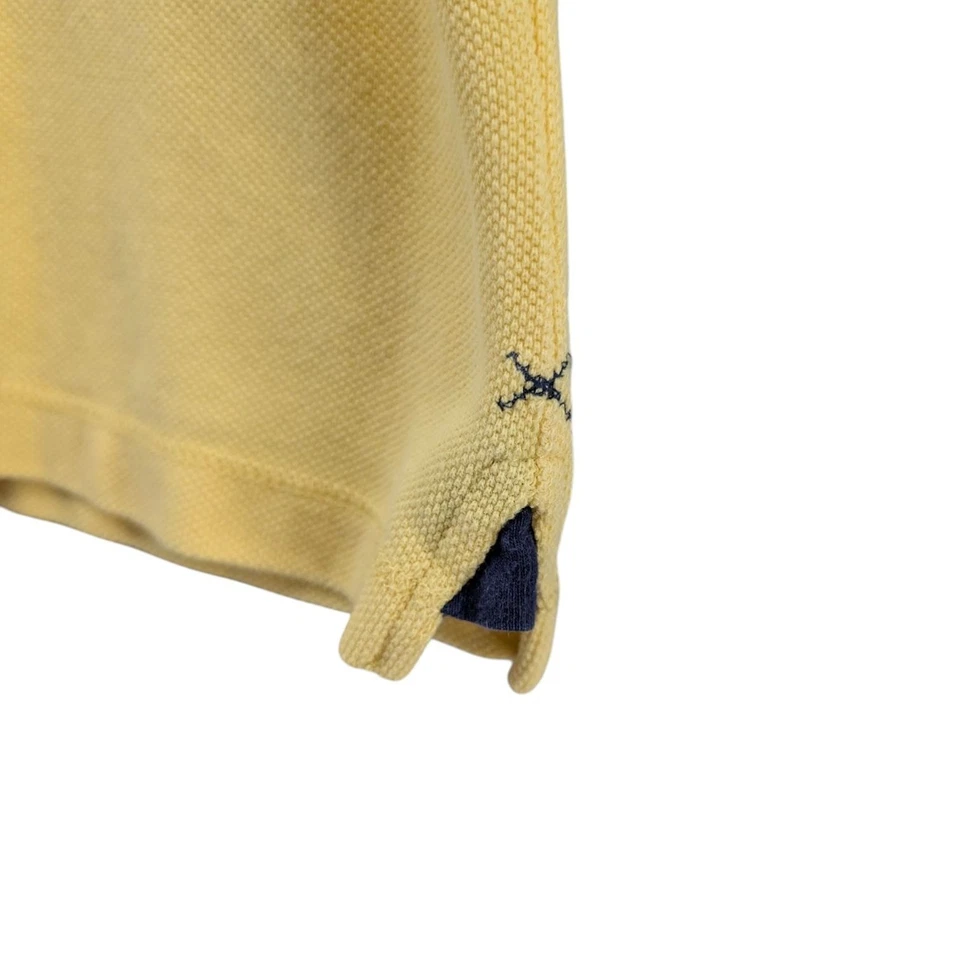 Camiseta GH Bass Texturizada Para Hombre Amarilla Pesada Manga Corta Cuello Redondo Talla XL Foto 3 de 4