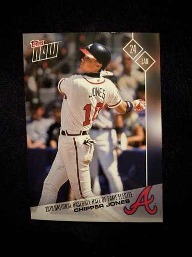 2017 Topps Now OS-89 Chipper Jones Jr.