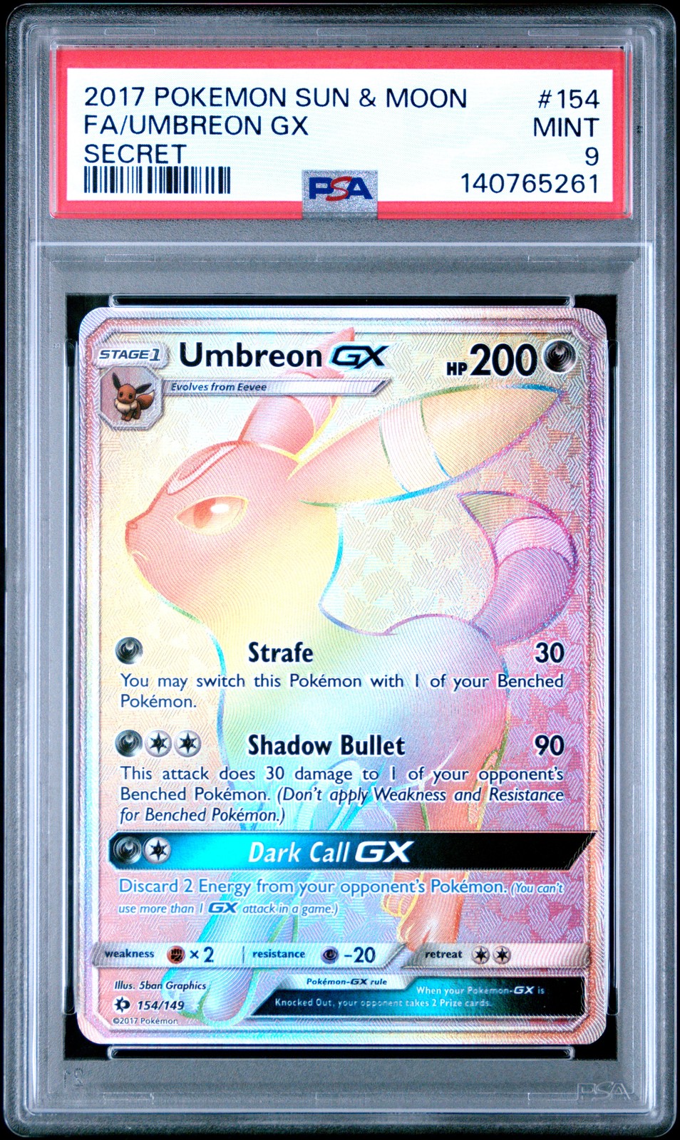 Umbreon GX #154