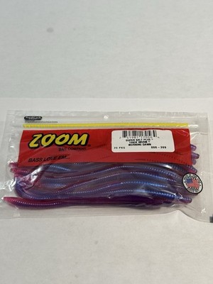 Zoom Super Salt Plus Trick Worm 6.5'' 20 Pack  Morning Dawn